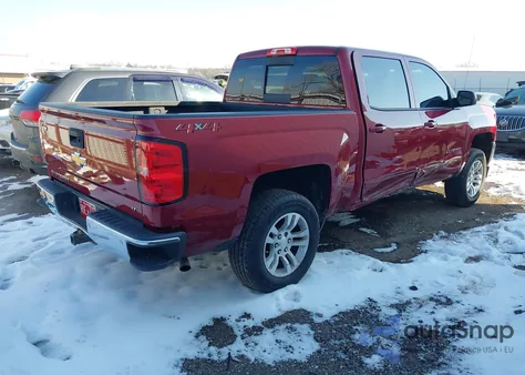 2018 Chevrolet Silverado 1500 1Lt из США, поврежденный, VIN 3GCUKREC2JG203245